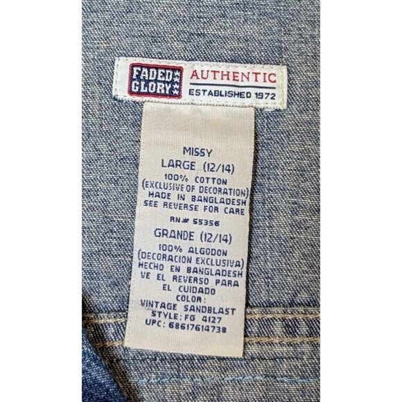 Vtg Womens Large Vest Denim Buffalo Cheetah Embroidery Fringe Bling War Bonnet - Picture 7 of 10